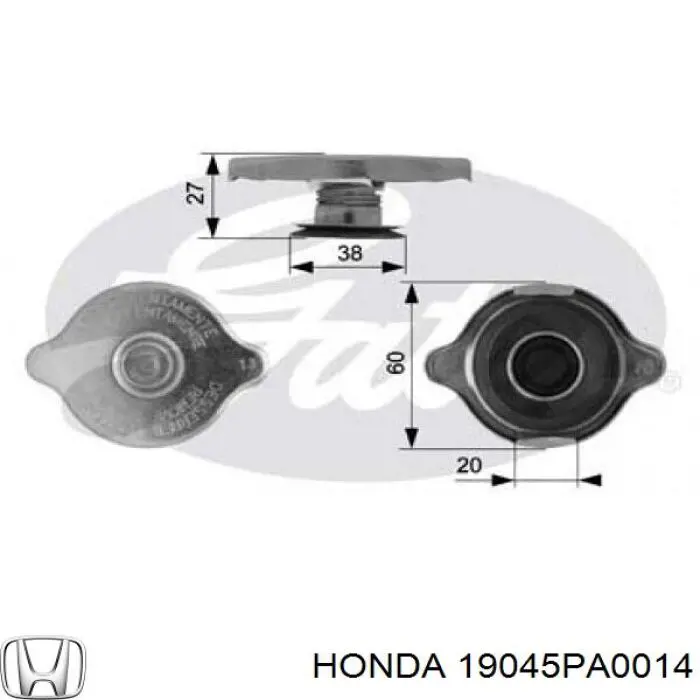 Крышка радиатора 2533011413 Hyundai/Kia