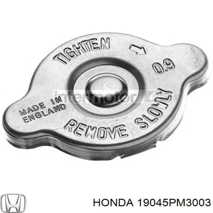 Пробка радиатора Honda 19045PM3003