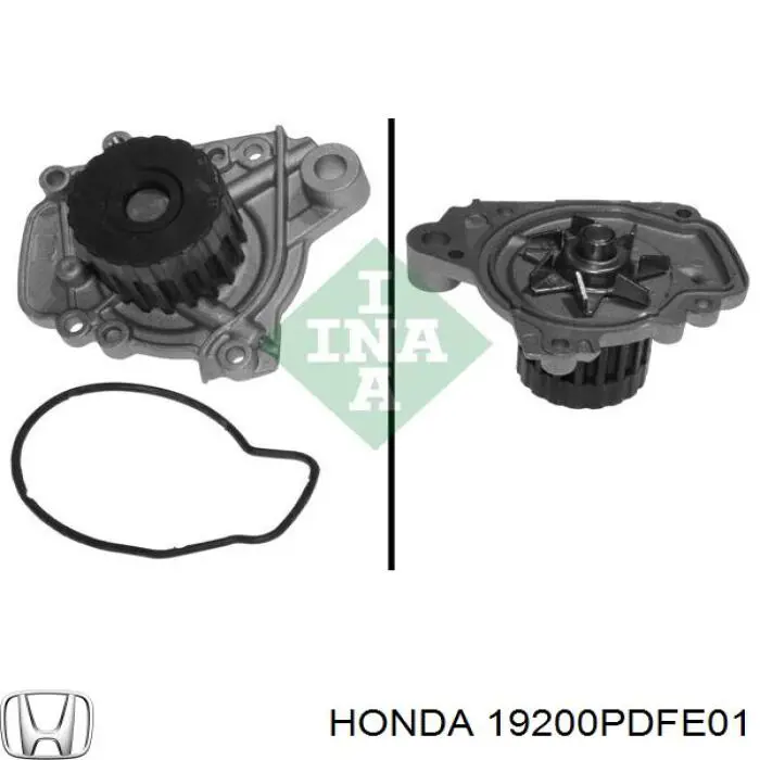 Помпа 19200PDFE01 Honda