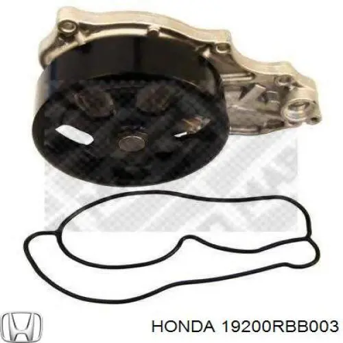 Водяной насос Honda 19200RBB003