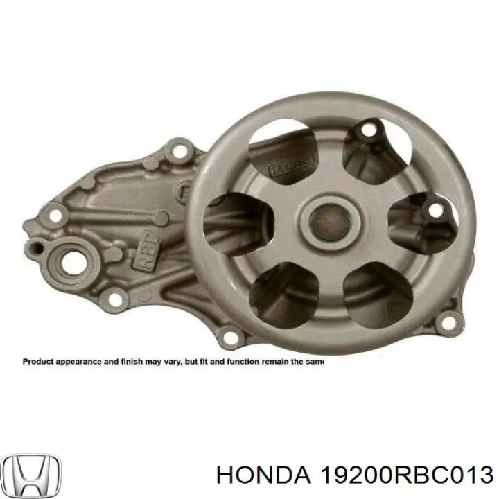 19200RBC013 Honda Насос водяной