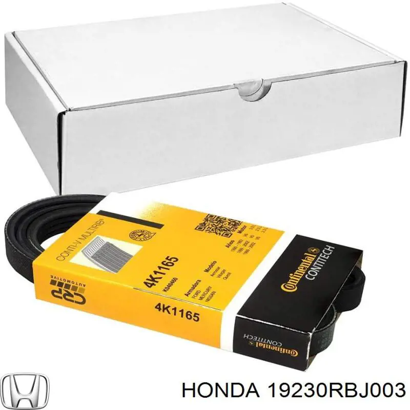 Ремень кондиционера Honda 19230RBJ003