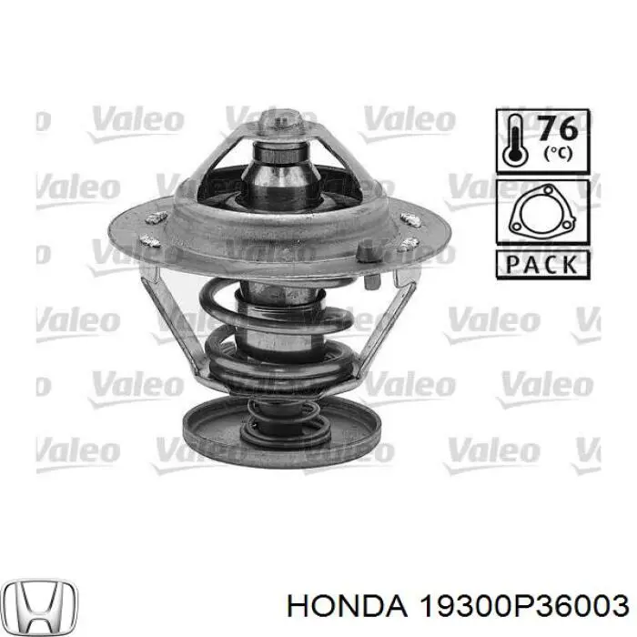 19300P36003 Honda термостат