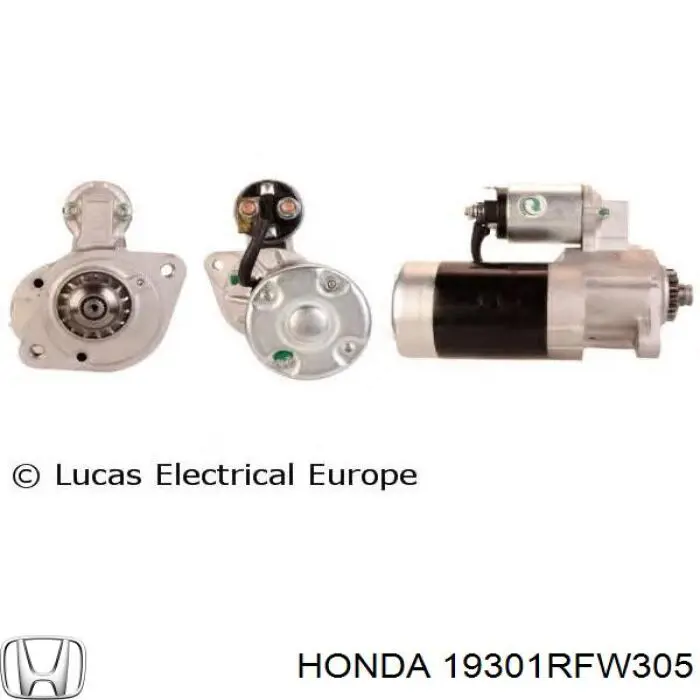 Термостат в корпусе Honda 19301RFW305 цена, от 3.03 USD