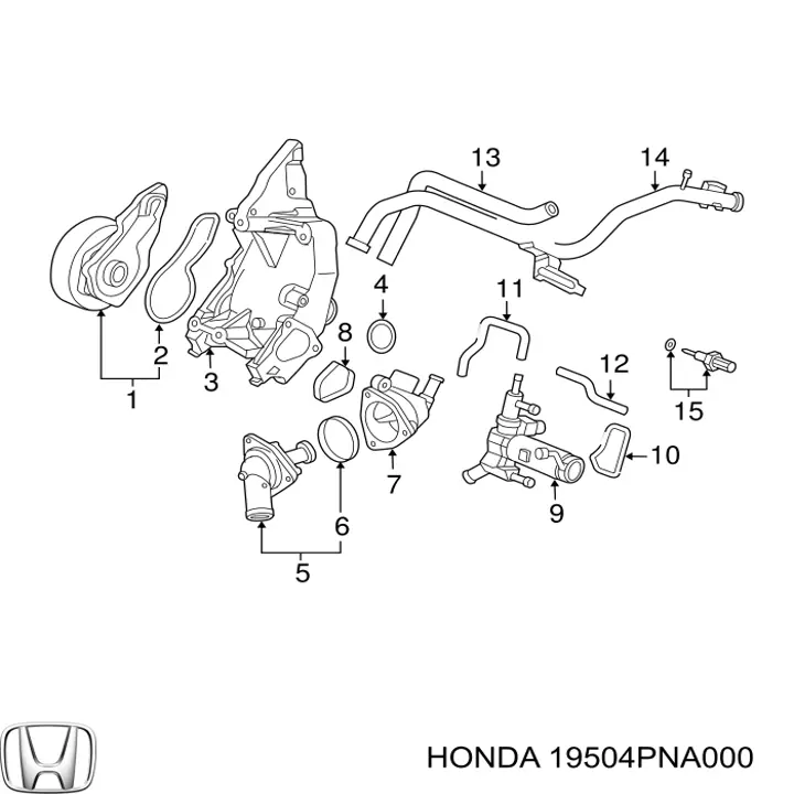  19504PNA000 Honda