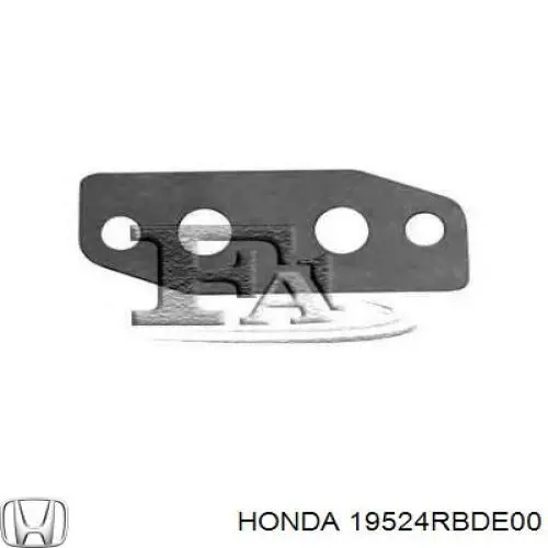 19524RBDE00 Honda mangueira (cano derivado de esfriamento por líquido de turbina, fornecimento)