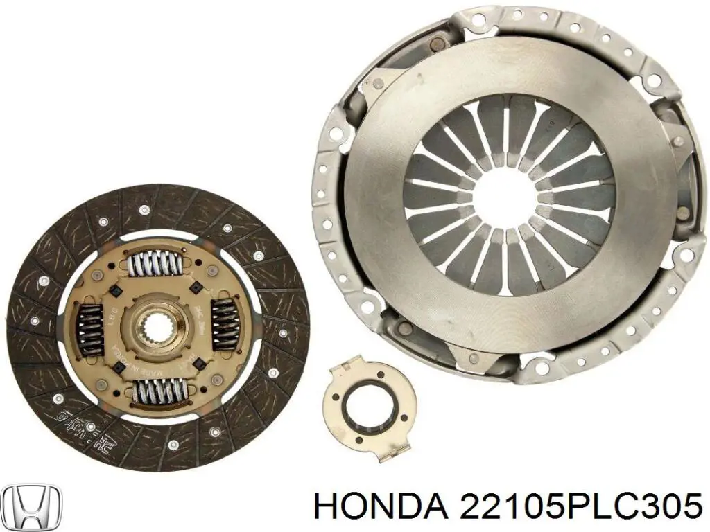 22105PLC305 Honda Сцепление в сборе