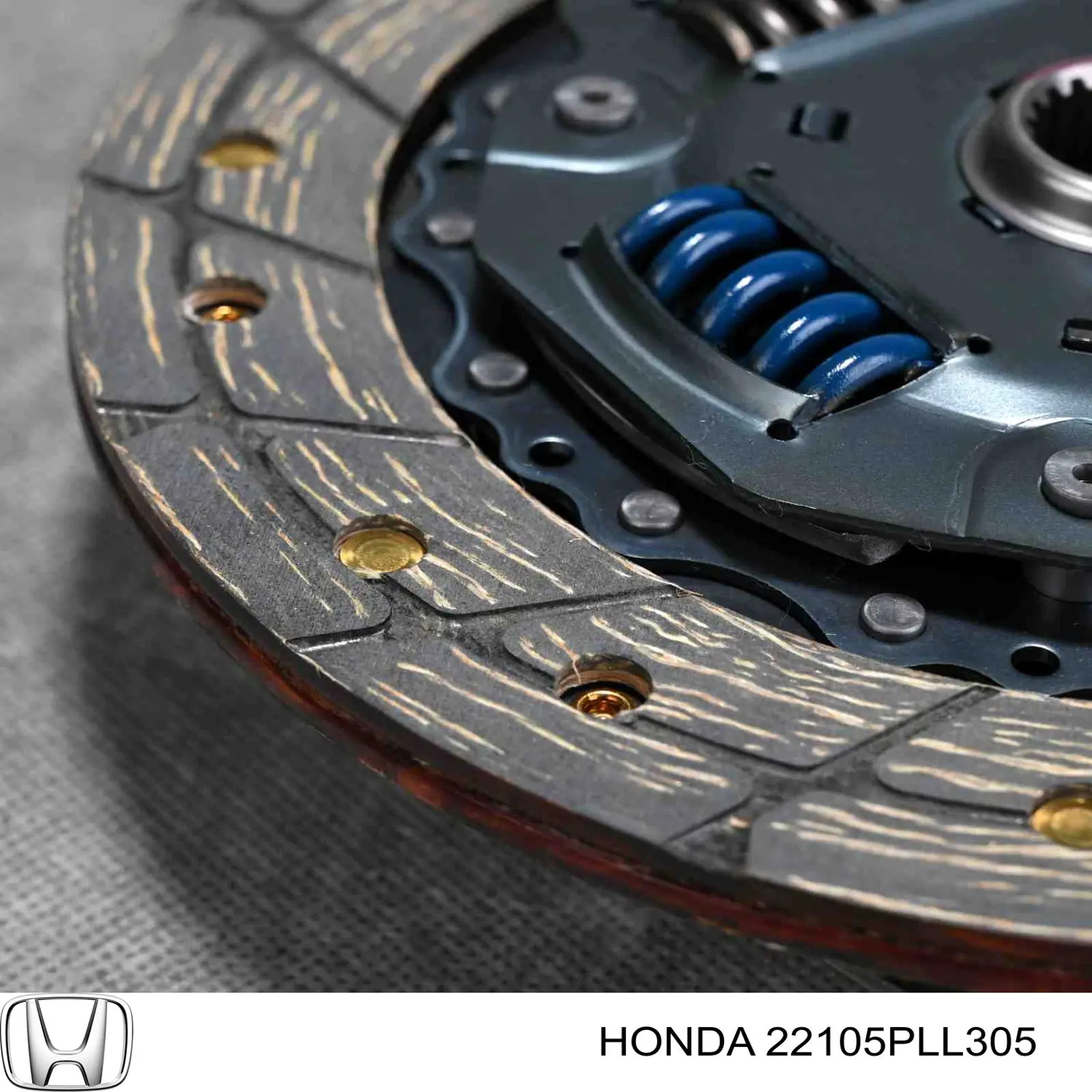 Купить 22105PLL305 Honda Комплект сцепления (диск, корзина, подшипник)