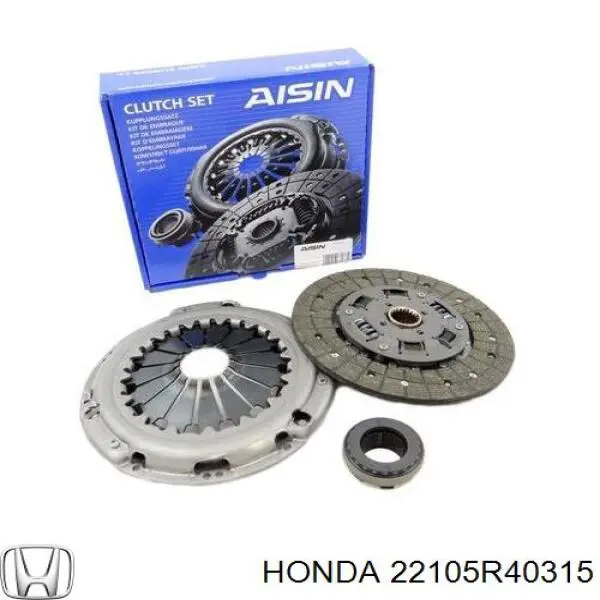 22105R40315 Honda kit de embraiagem (3 peças)