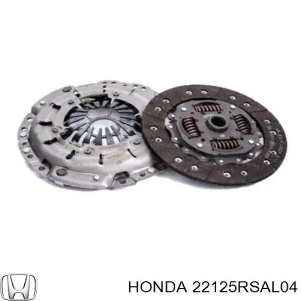 Купить 22125RSAL05 Honda Комплект сцепления (диск, корзина, подшипник)