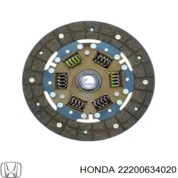 22200-671-010 Honda диск сцепления