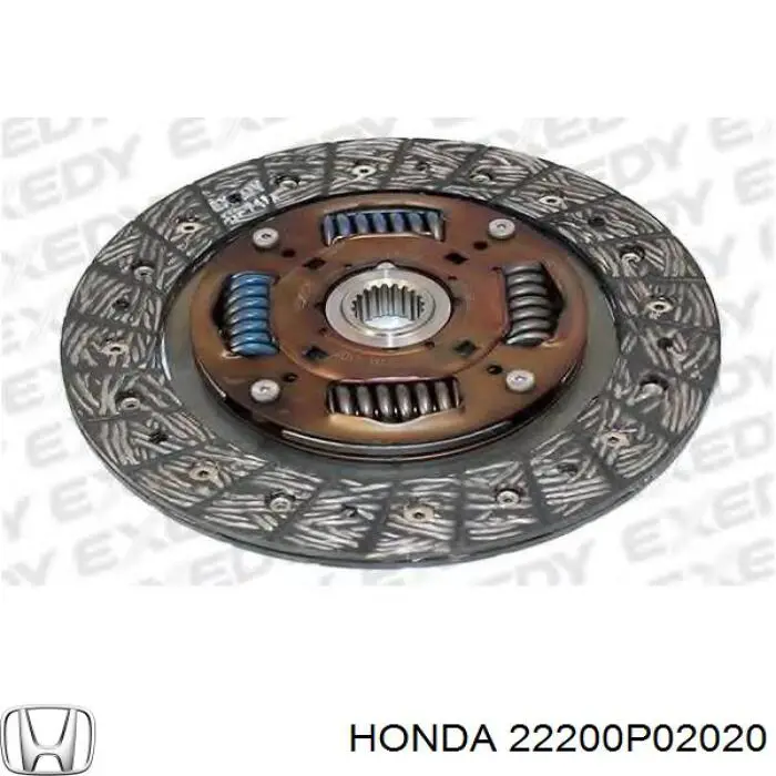 22200P02020 Honda диск сцепления