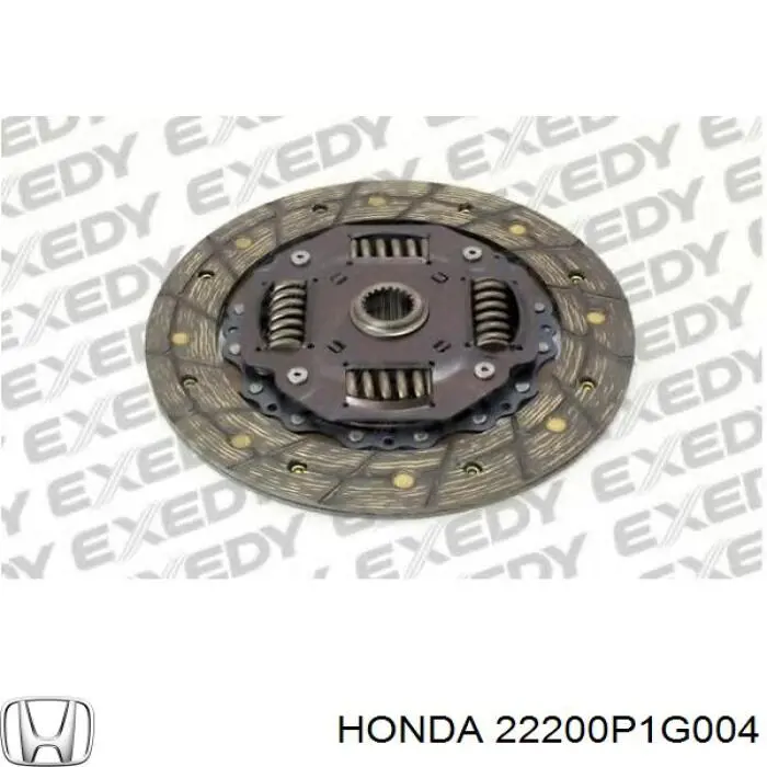 Disco de embraiagem para Honda Civic (MA,MB)