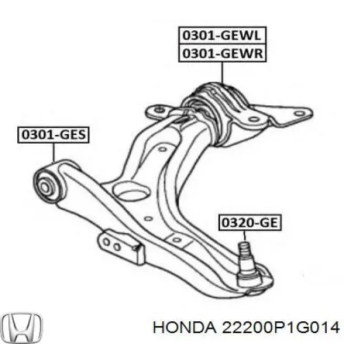 Купить 22200P1G014 Honda Диск сцепления