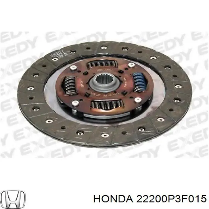 Купить 22200P3F015 Honda Диск сцепления