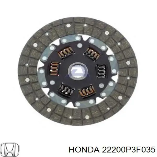 22200P3F035 Honda диск сцепления