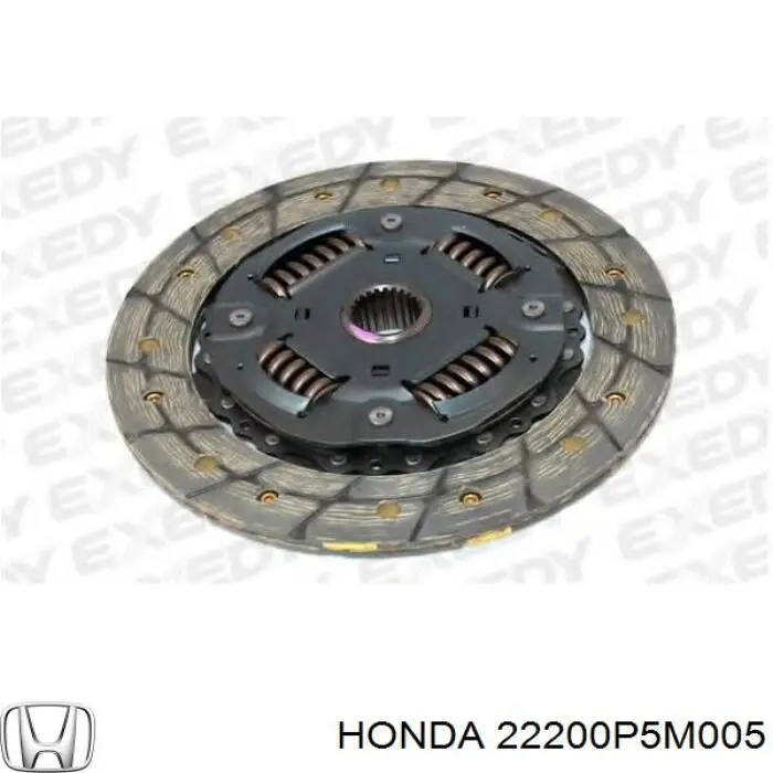 Диск сцепления на Honda Prelude V 