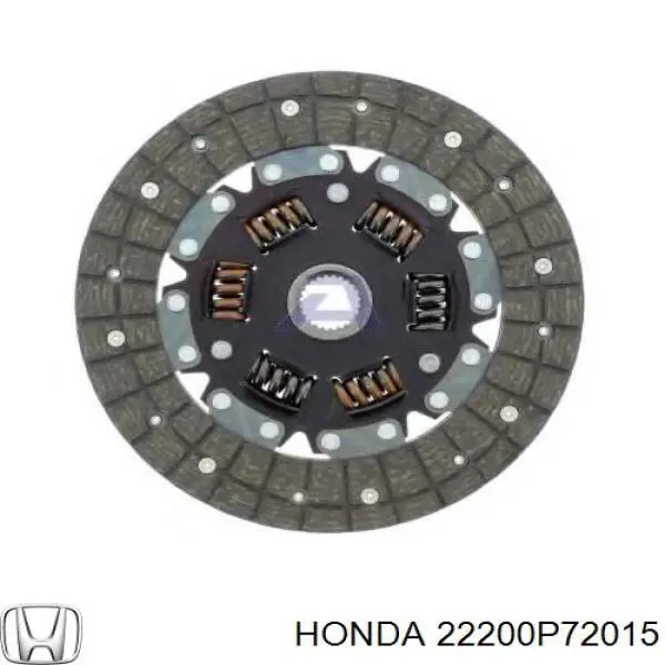 Диск сцепления 22200P72015 Honda