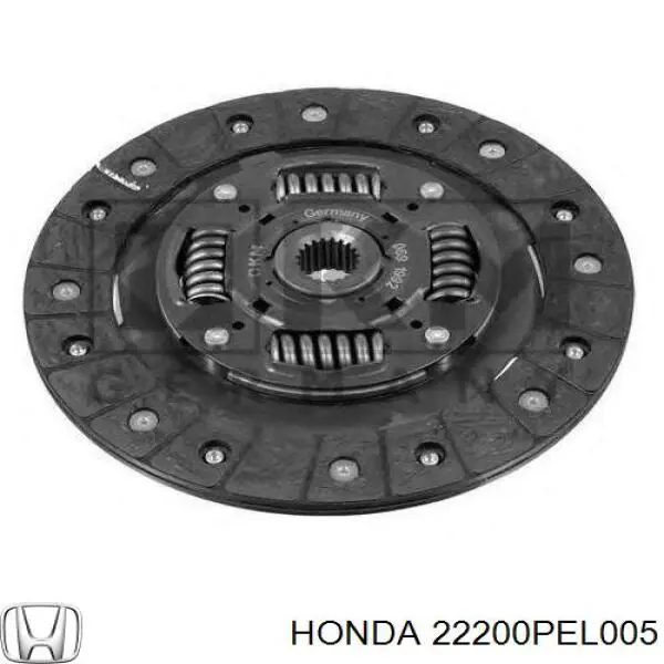 22200PEL005 Honda диск сцепления
