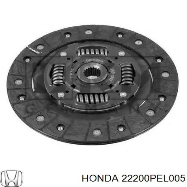 Диск сцепления 22200PEL005 Honda