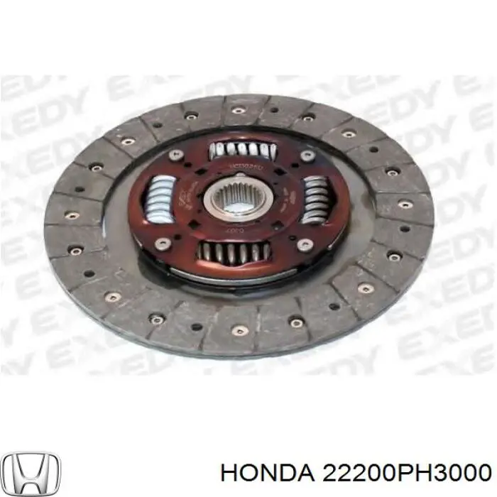 Диск сцепления 22200PH3000 Honda