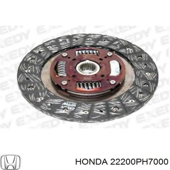 22200-PH7-000 Honda диск сцепления