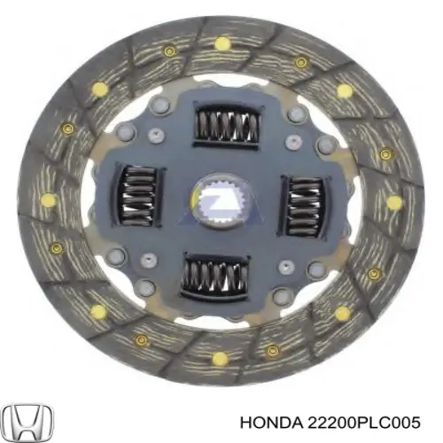 Диск сцепления 22200PLC005 Honda