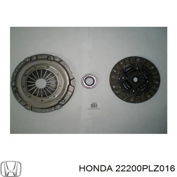 22200PLZ016 Honda Диск сцепления ведомый