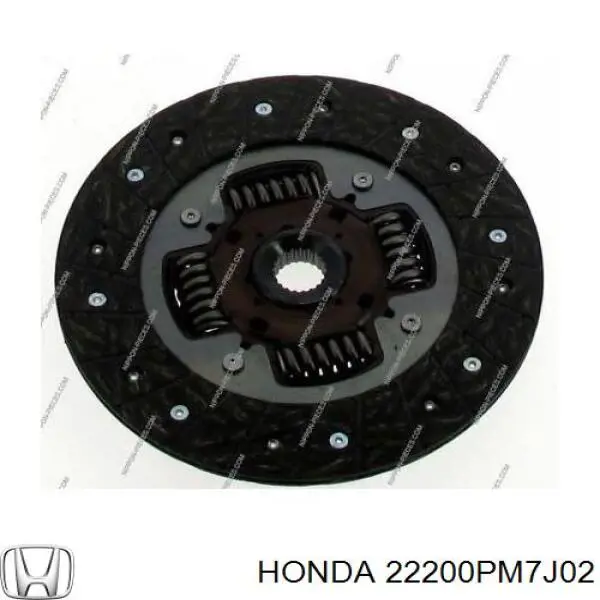 Купить 22200PM7J02 Honda Диск сцепления