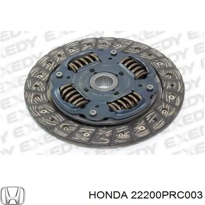 22200PRC003 Honda диск сцепления