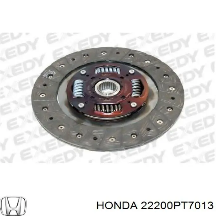 Disco de embrague 22200PT7013 Honda