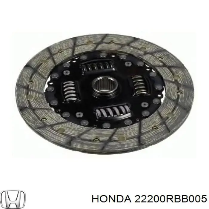 22200RBB005 Honda disco de embraiagem