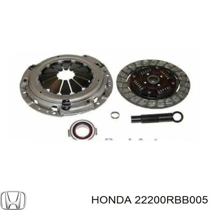 22200RBB005 Honda Диск сцепления ведомый