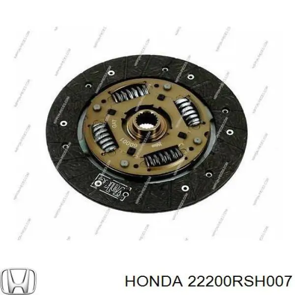 22300RSJ007 Honda диск сцепления