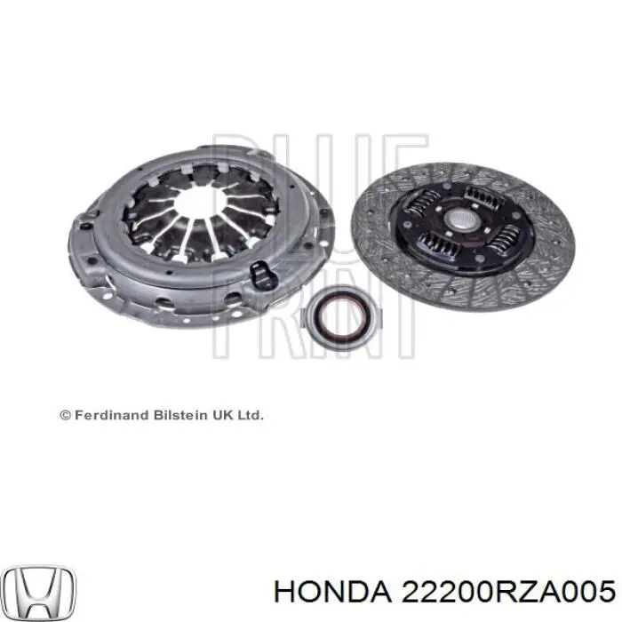 22200RZA005 Honda диск сцепления