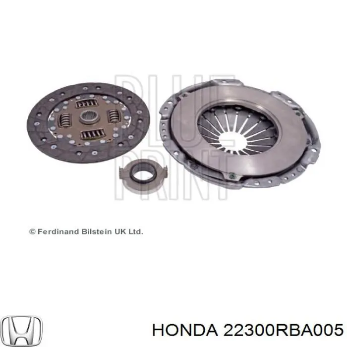 Лепестковая корзина сцепления Honda 22300RBA005 цена, от 64.61 USD