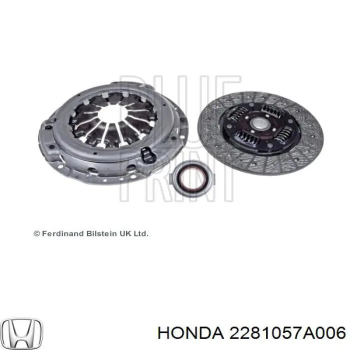 Подшипник скольжения сцепления Honda 2281057A006 цена, от 29.41 USD