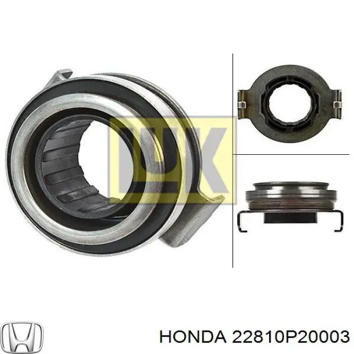 Купить 22810P20003 Honda Подшипник включения сцепления