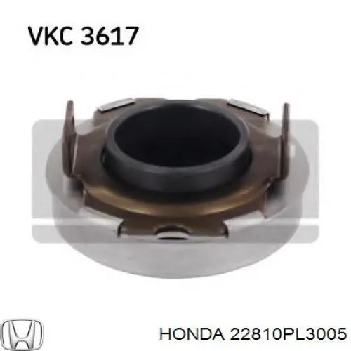 Подшипник скольжения сцепления Honda 22810PL3005 цена, от 12.90 USD