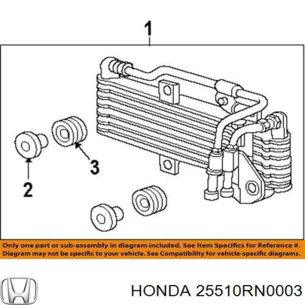  25510RN0003 Honda