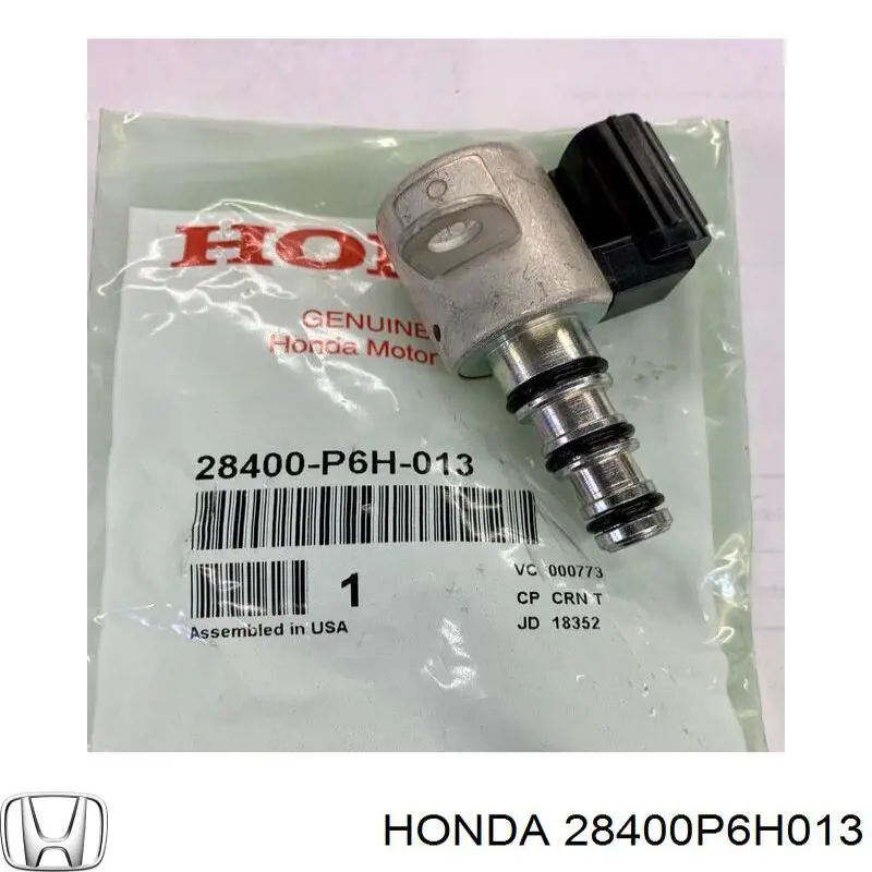 Solenoide De Transmision Automatica 28400P6H013 Honda