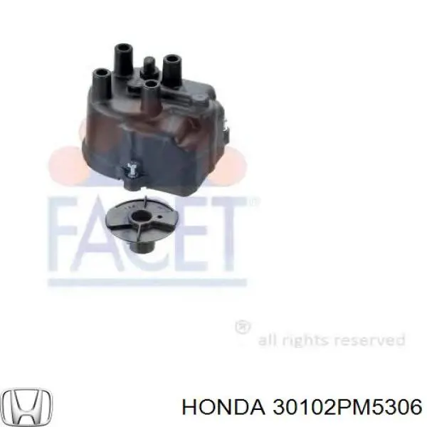Крышка распределителя зажигания (трамблера) Honda 30102PM5306