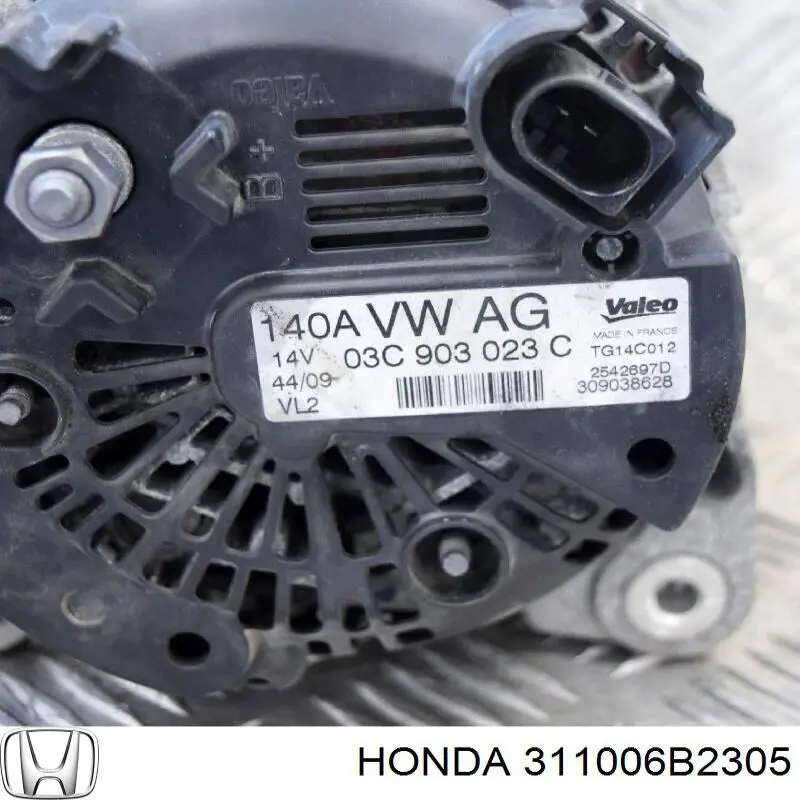 Генератор автомобиля Honda 311006B2305