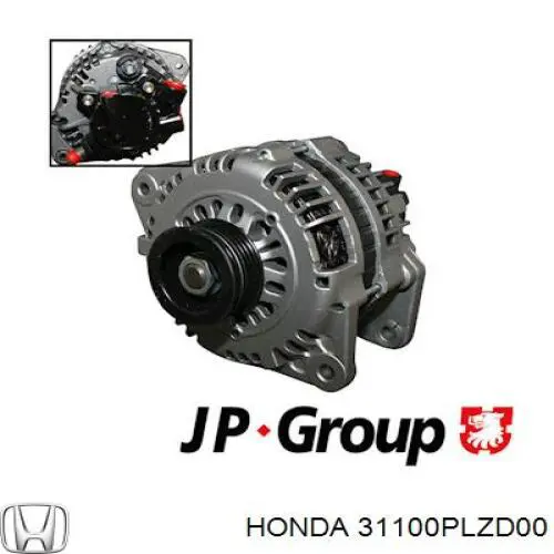 Автомобильный генератор Honda 31100PLZD00 цена, от 148.01 USD
