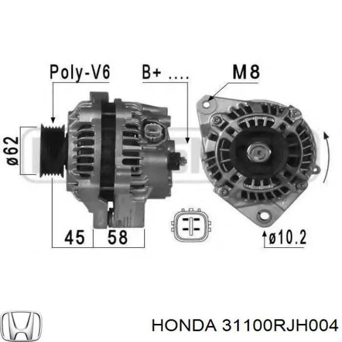 31100RJH004 Honda генератор