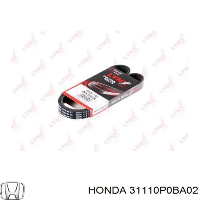 Купить 31110P0BA02 Honda Ремень генератора