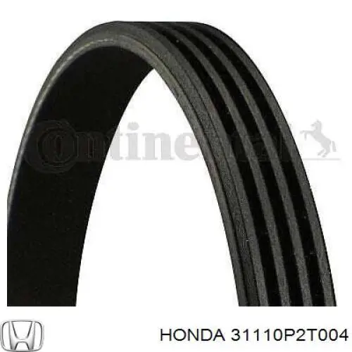 Клиновый ремень Honda 31110P2T004 цена, от 5.70 USD