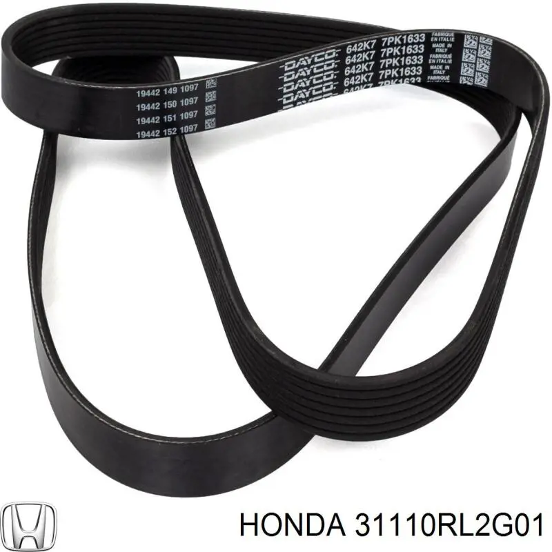 Купить 31110RL2G01 Honda Ремень генератора
