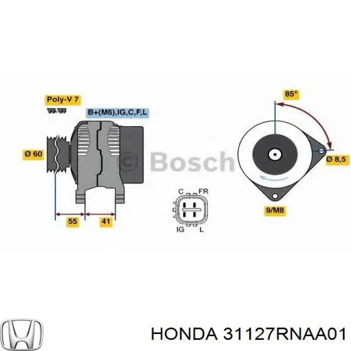 ARC5158S AS/Auto Storm Выпрямитель генератора