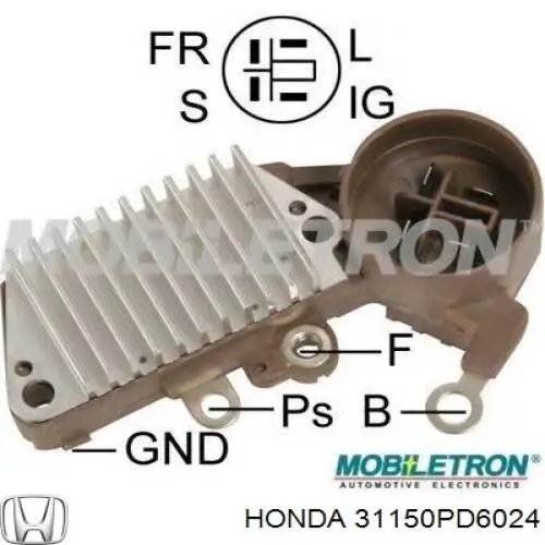 Реле зарядки генератора Honda 31150PD6024 цена, от 10.96 USD